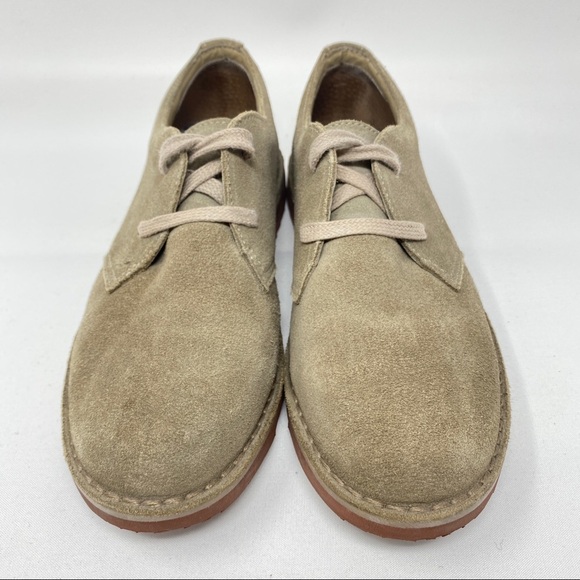 L.L. Bean Suede Oxford Shoes Tan main image 5